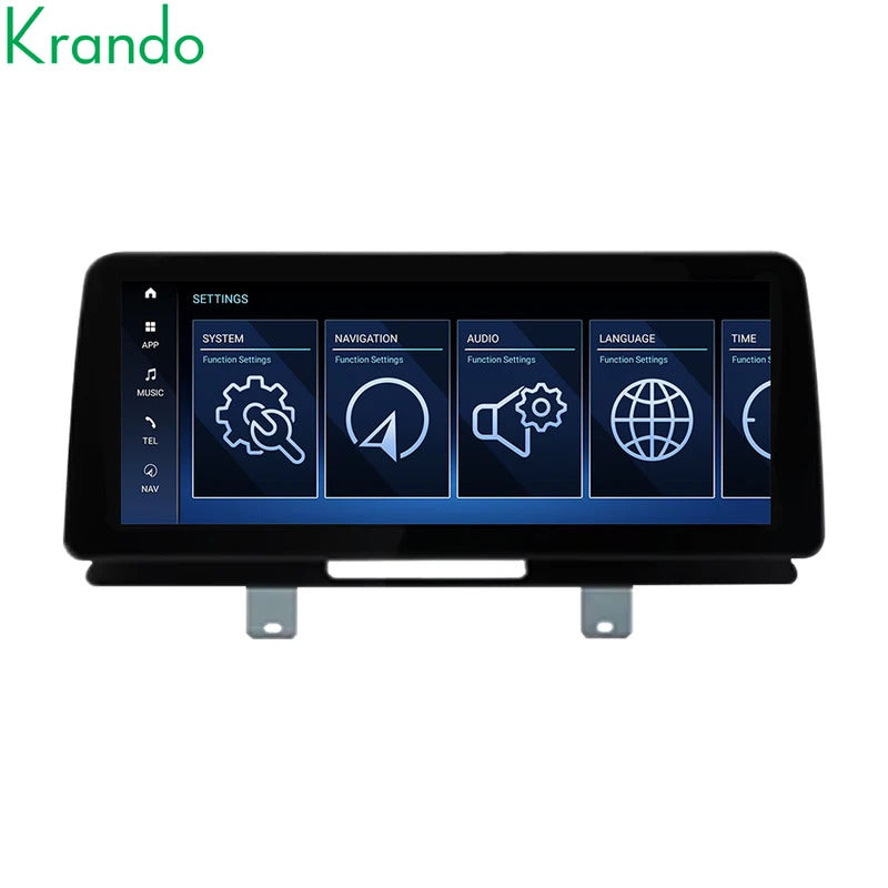 Krando 12.3'' Carplay Navigation Carplay HD Car Radio For BMW 2 Series F22/F45 MPV DVD Video Player Stereo Auto GPS Navigation