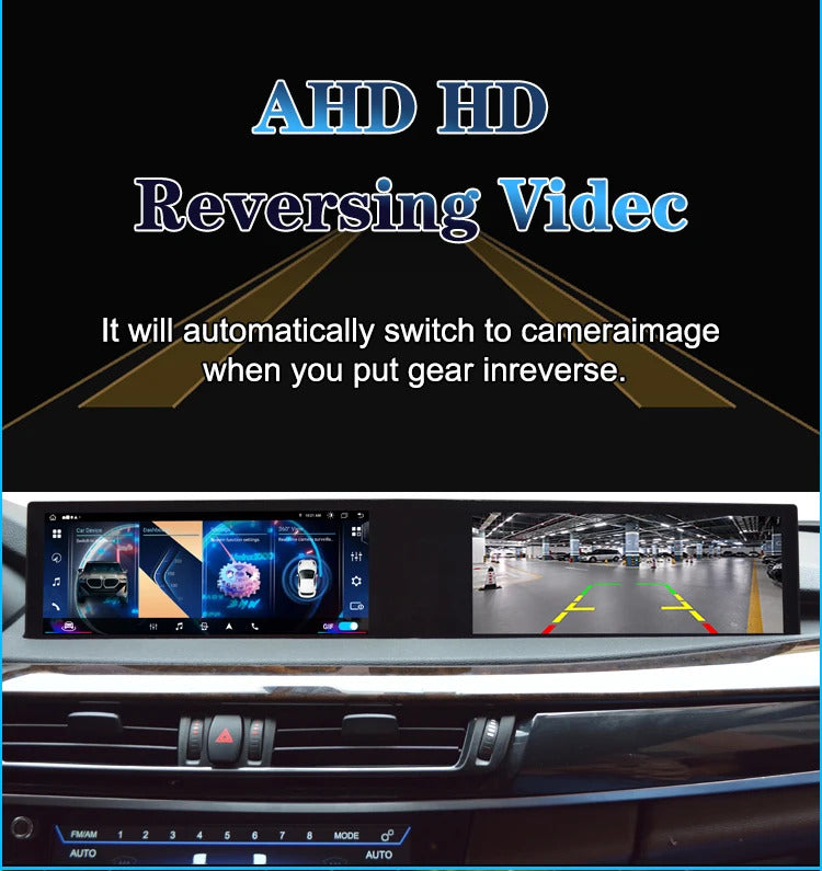 Krando 22'' Multimedia Video Android Auto GPS For BMW X5 F15 F85 X6 F16 X6M 2014-2018 Video Player Stereo Auto GPS Navigation