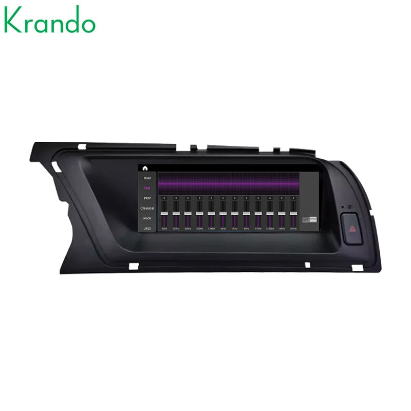Krando 8.8 Inch DVD Multimedia Player For AUDI A4/A4L/A5 2013-2016 GPS Navigation CarPlay HD Touch Screen Head