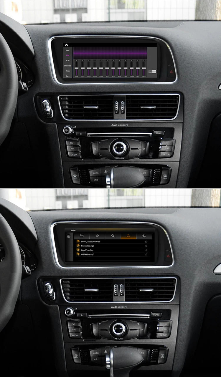 Krando 8.8'' Car Radio Auto GPS Carplay Android For AUDI Q5 2009-2017 Car Multimedia GPS 4G autoradio