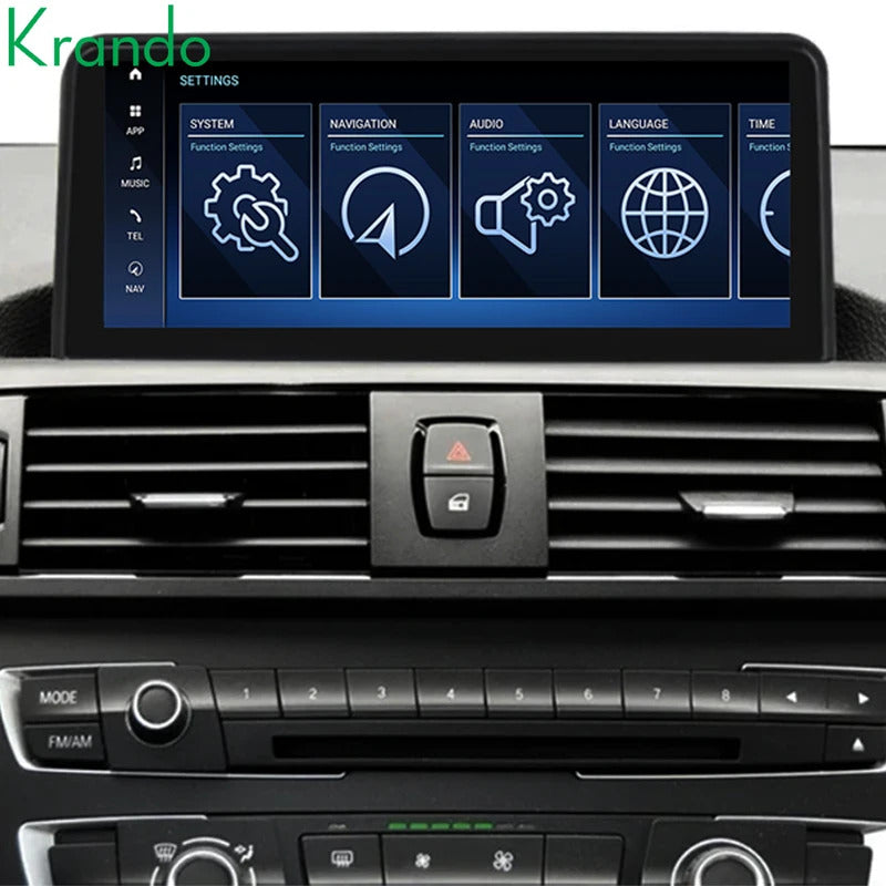 Krando 10.25'' Android Carplay Car Radio Car Multimedia for BMW 1/2 Series F20/F21/F22 F23 2011-2016 GPS Stereo Screen