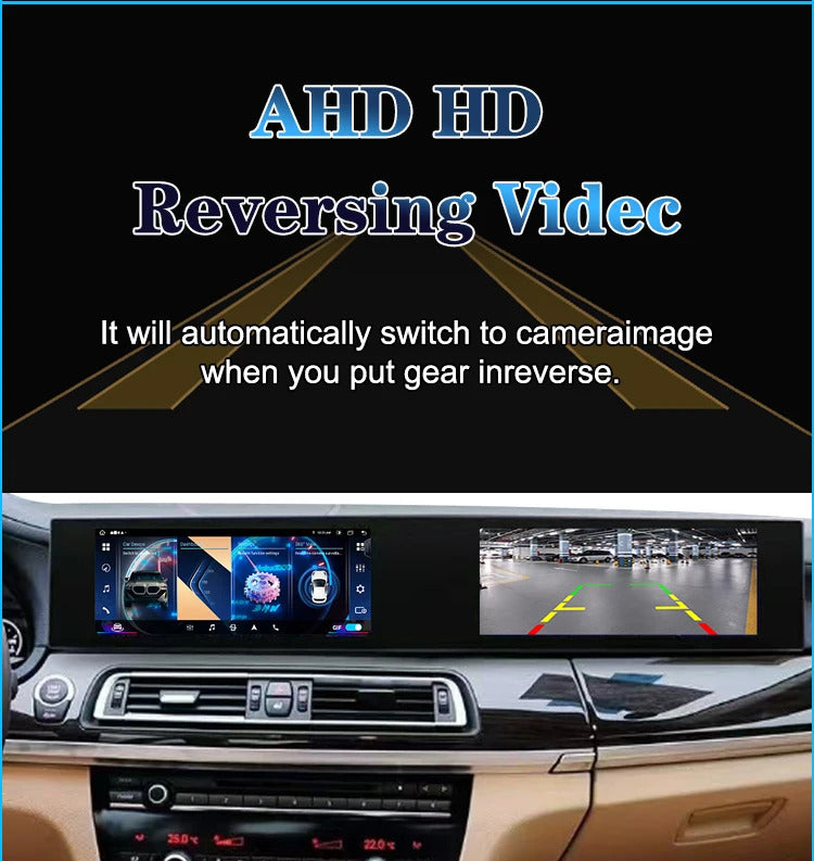 Krando 22 Inch Carplay Android Navigation For BMW 7 Series F01 F02 2009-2015 Stereo Multimedia Player GPS Navigation CarPlay HD