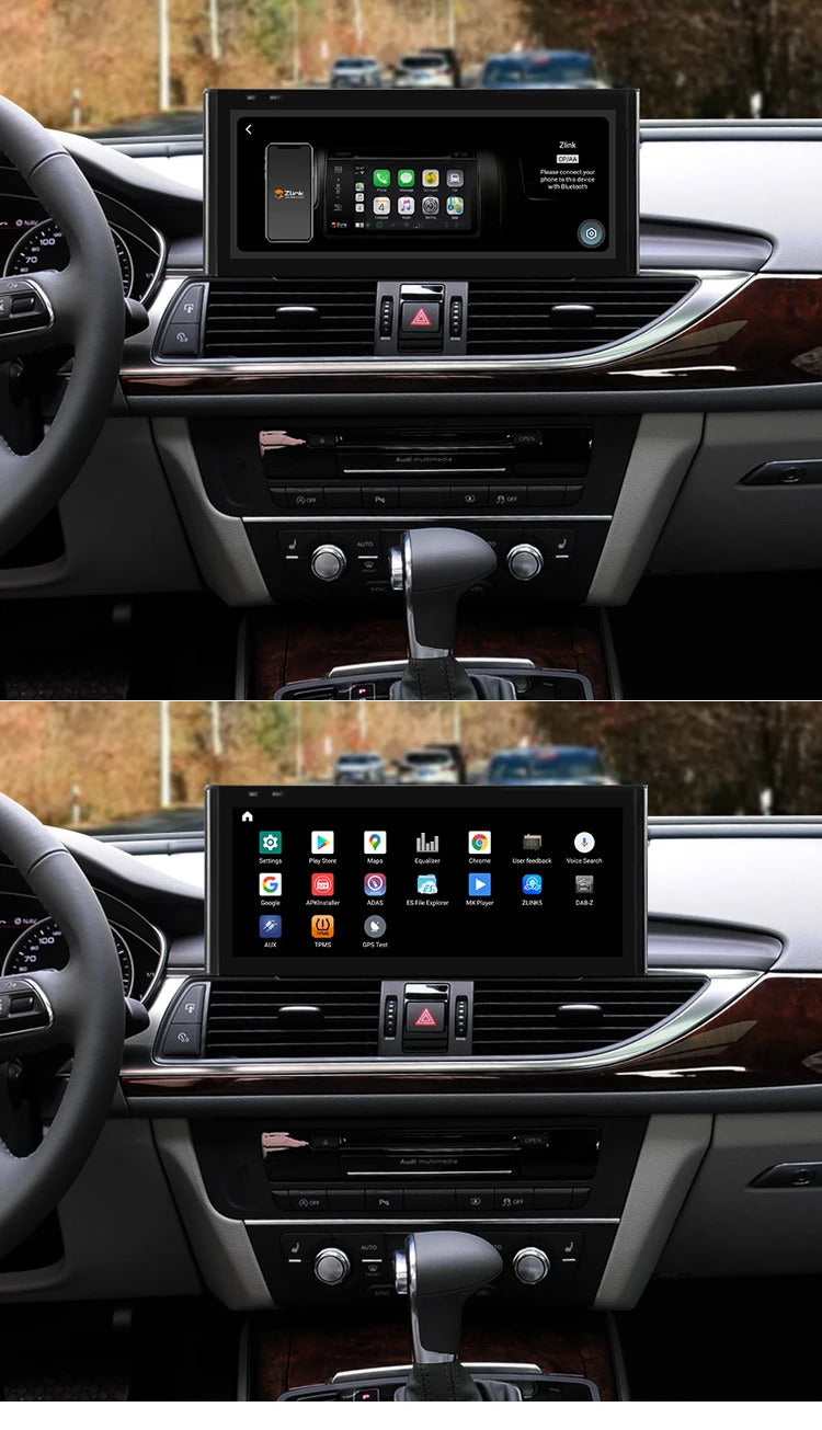 Krando 12.3'' Car Radio Auto NBT System ForAUDI A6/A6L/A7 2012-2018 Wireless CarPlay Android display GPS Head Unit