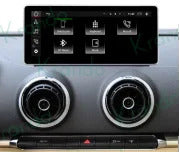Krando 10.25 Inch Car Radio Android For AUDI Q2/Q2L 2018-2020 Stereo Multimedia Player GPS Navigation CarPlay Screen Head