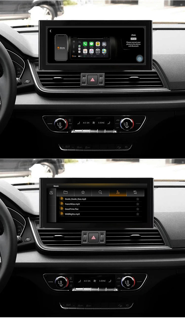 Krando 10.25'' Car Radio Auto NBT System For AUDI Q5/Q5L2018-2020 Wireless CarPlay Android display GPS Head Unit