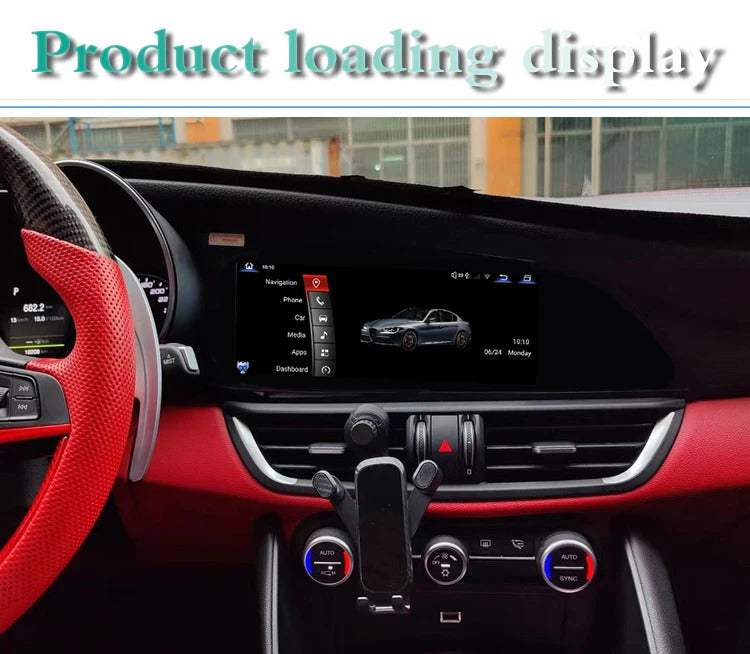 Krando 10.25" Android car navigation for Alfa Romeo Giulietta 2016-2024 car multimedia radio gps stereo wifi 4g carplay android auto