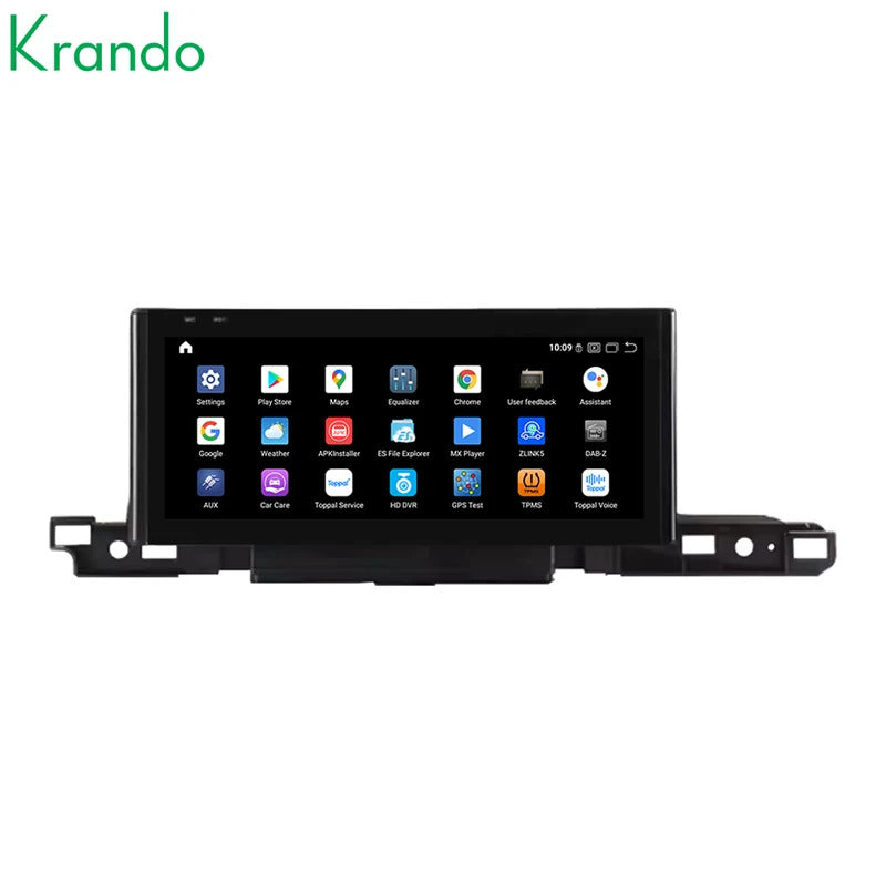 Krando 12.3'' Car Radio Auto NBT System ForAUDI A6/A6L/A7 2012-2018 Wireless CarPlay Android display GPS Head Unit
