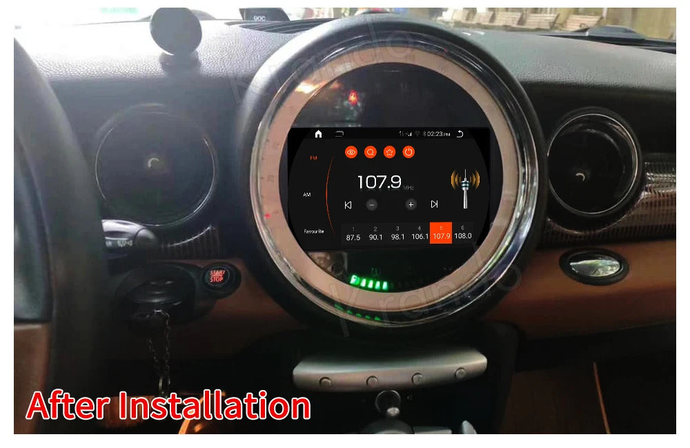 Krando 7'' GPS Auto Android Navigation For Mini Cooper R60 2006-2013 Video Player Stereo Carplay 5G