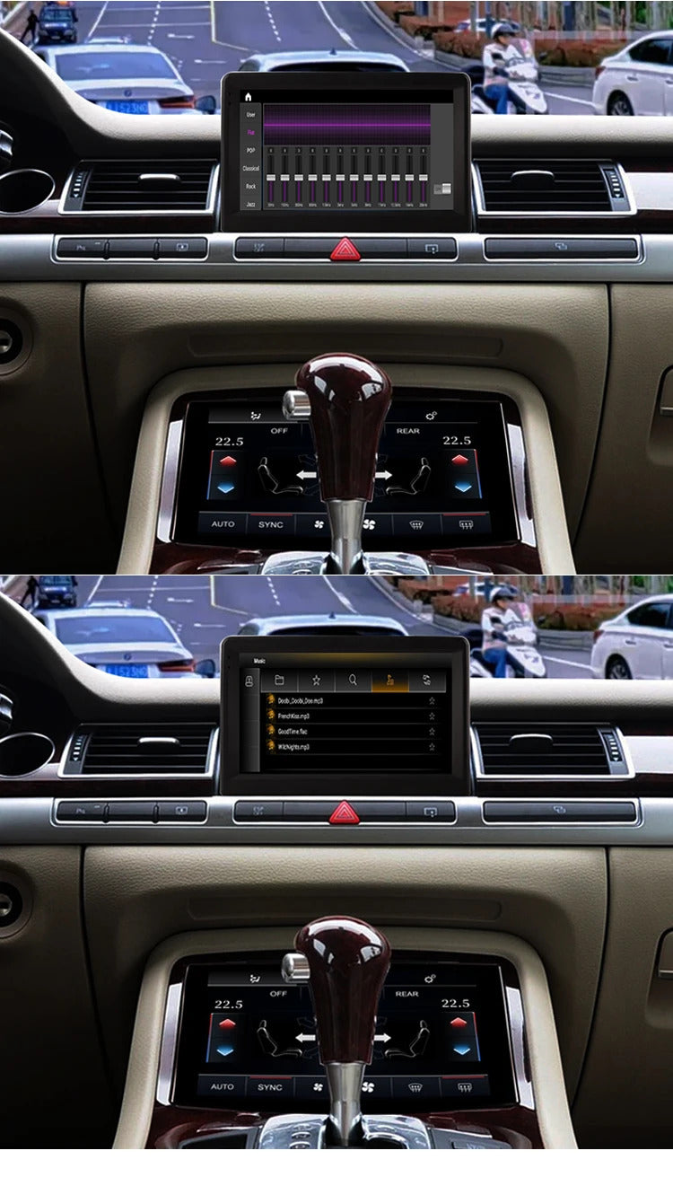 Krando 7'' Car Radio Auto GPS Carplay Android For AUDI A8 2003-2009 Car Multimedia GPS 4G autoradio