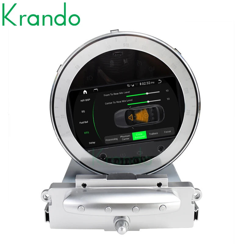 Krando 7'' GPS Auto Android Navigation For Mini Cooper R60 2006-2013 Video Player Stereo Carplay 5G