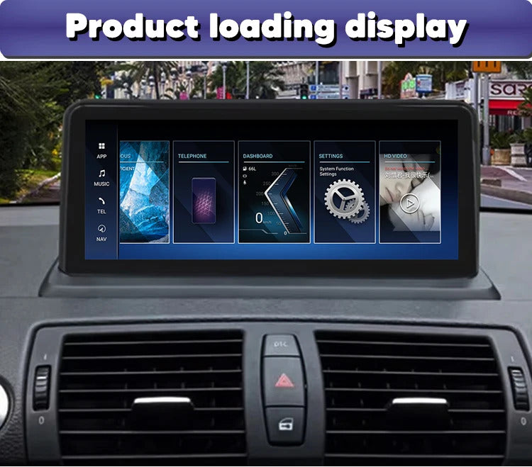 Krando 10.25 Inch Car Radio Android For BMW 1 seires E87/E81/E88/E87 Stereo Multimedia Player GPS Navigation CarPlay HD Touch