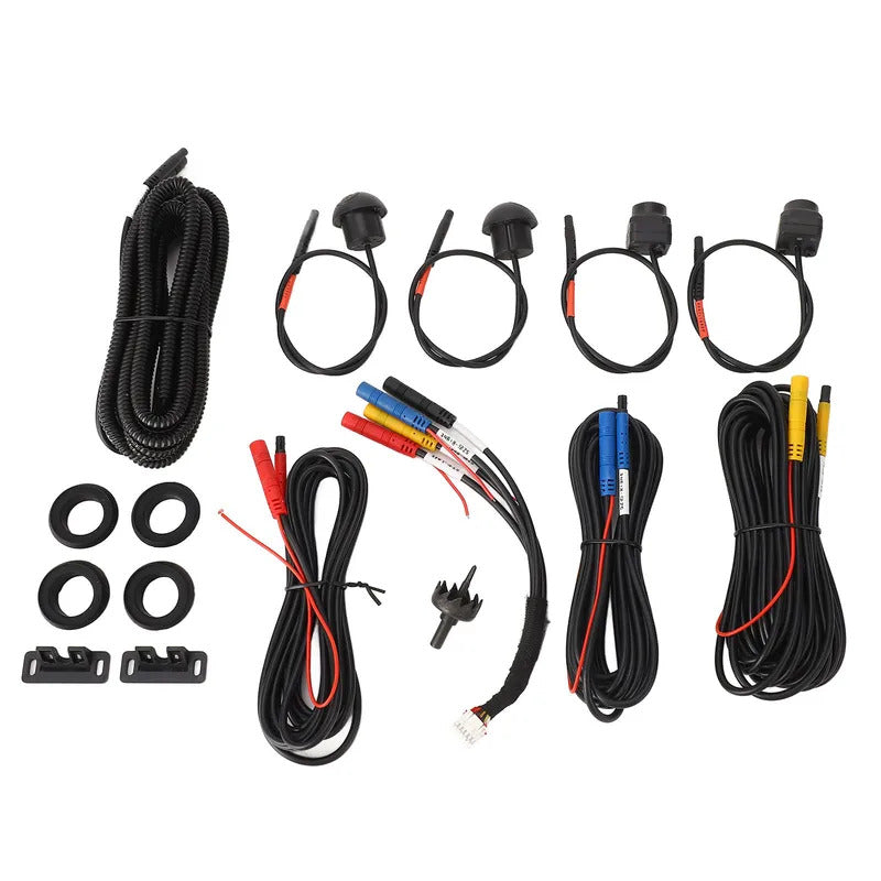 Auto All Round View Camera System 360 Car Camera Starlight Night Vision IP68 Waterproof Plug and Play for Android Auto Radio