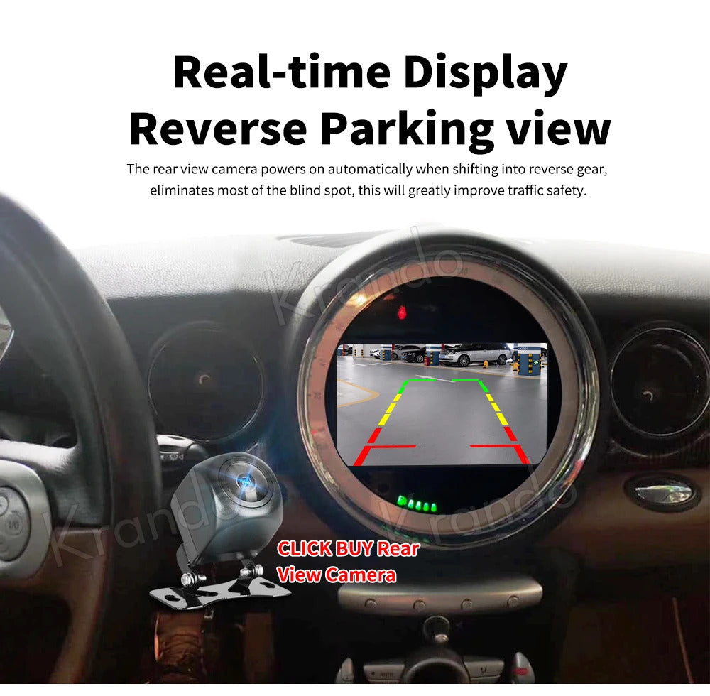 Krando 7'' GPS Auto Android Navigation For Mini Cooper R60 2006-2013 Video Player Stereo Carplay 5G