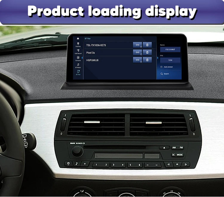 Krando 10.25 Inch Carplay Android Car Radio NBT For BMW Z4 E85 2004-2008 Multimedia Player GPS Navigation CarPlay HD Touch