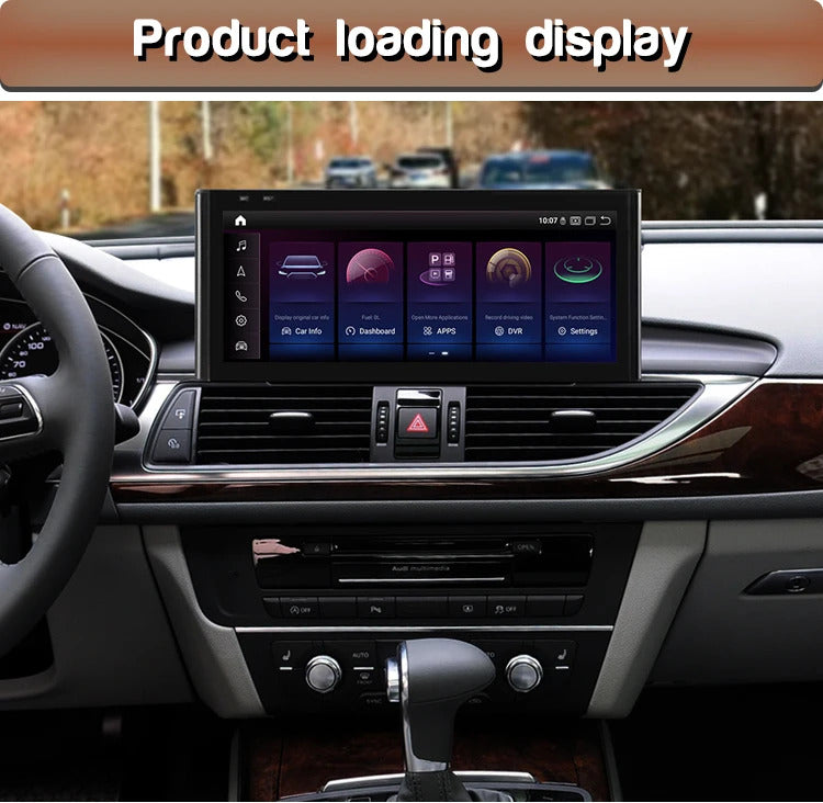 Krando 12.3'' Car Radio Auto NBT System ForAUDI A6/A6L/A7 2012-2018 Wireless CarPlay Android display GPS Head Unit