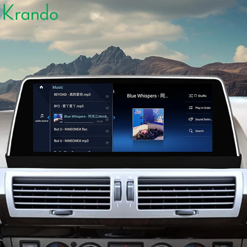 Krando 8.8'' GPS Android Auto NBT Car Radio For BMW 7 Series E65 / E66 2004-2009 Stereo Auto GPS Navigation