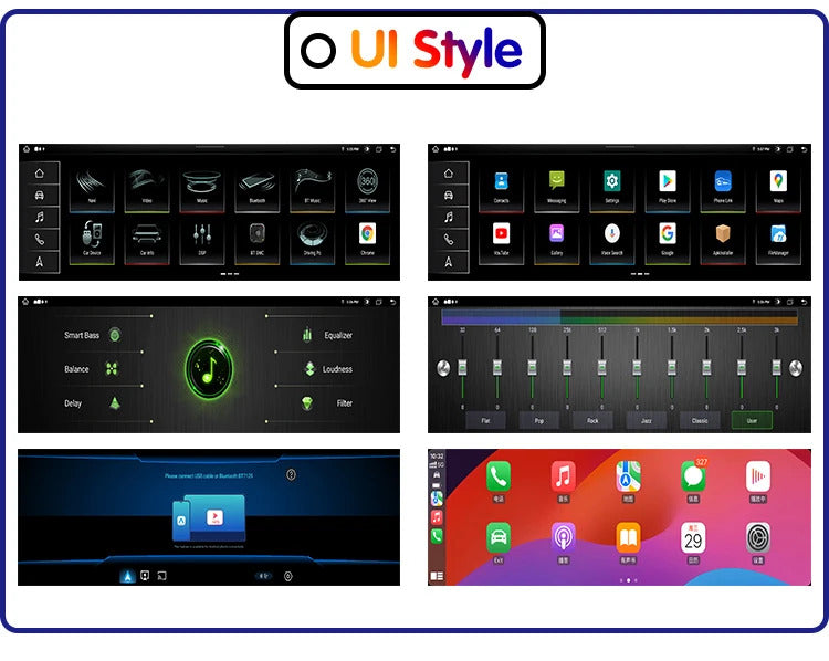 Krando 14.9 Inch Auto NBT System For AUDI A6/A6L/A7 2012 Stereo Multimedia Player GPS Navigation CarPlay HD Touch Screen Head