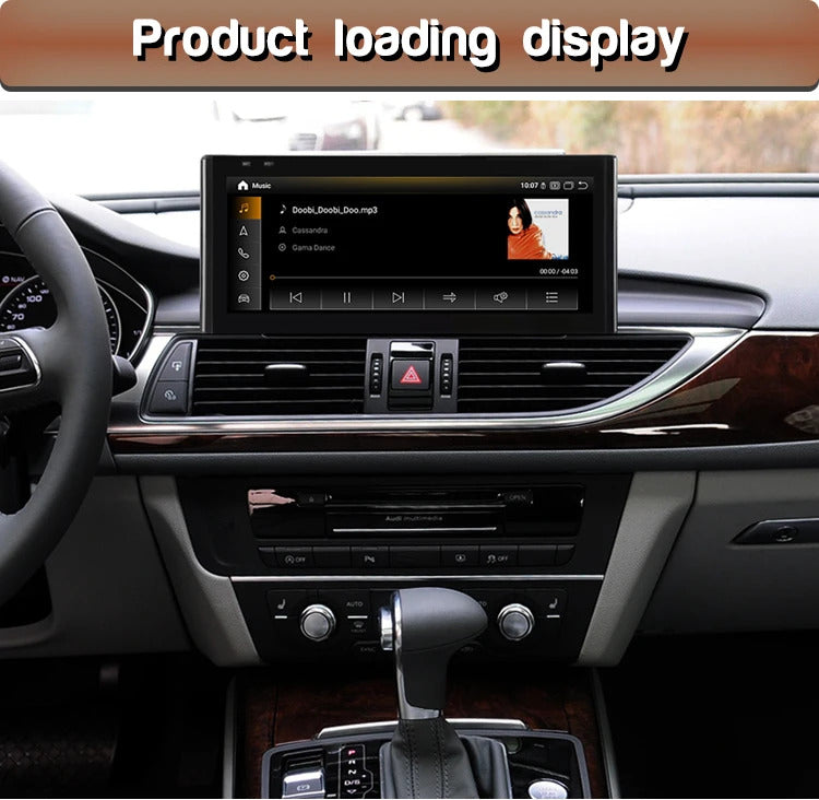 Krando 10.25 Inch Auto GPS Navigation Car Radio For AUDI A6/A6L/A7 2012-2018 Multimedia Player GPS Navigation CarPlay HD Touch