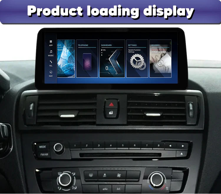 Krando 12.3'' Android Carplay Car Radio Car Multimedia for BMW 1/2 Series F20/F21/F22 F23 GPS Stereo Screen LHD