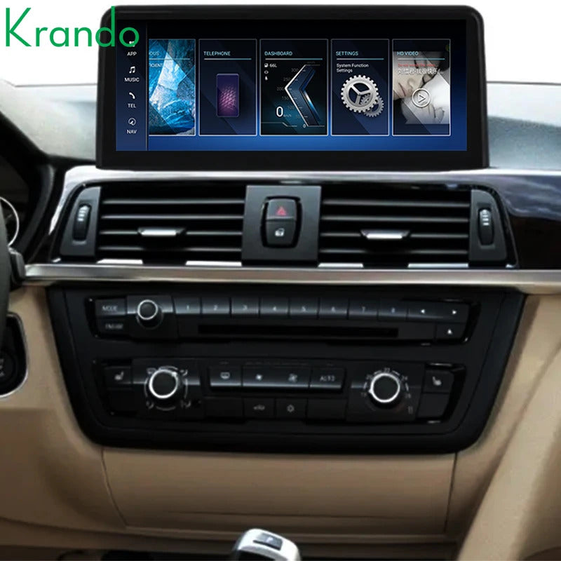 Krando 10.25 Inch Navigation NBT System For BMW 3/4 Series F30/F31/F32/F33/F34/F35/F36 Multimedia Player GPS Navigation CarPlay