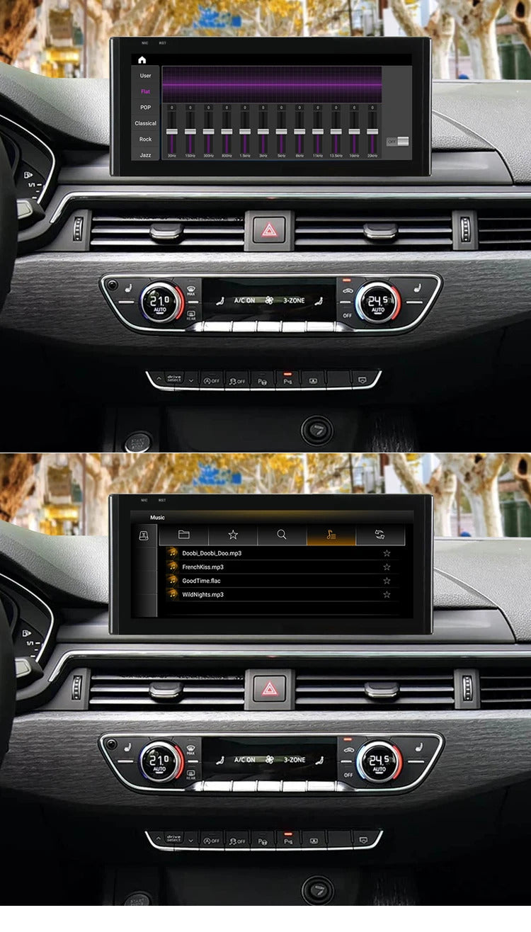 Krando 12.3 Inch DVD Auto NBT System For AUDI A4/A4L/A5 2017-2020 SNavigation CarPlay HD Touch Screen Head