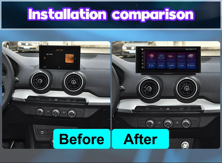 Krando 10.25 Inch DVD Auto NBT System For AUDI Q2/Q2L 2018-2020 SNavigation CarPlay HD Touch Screen Head