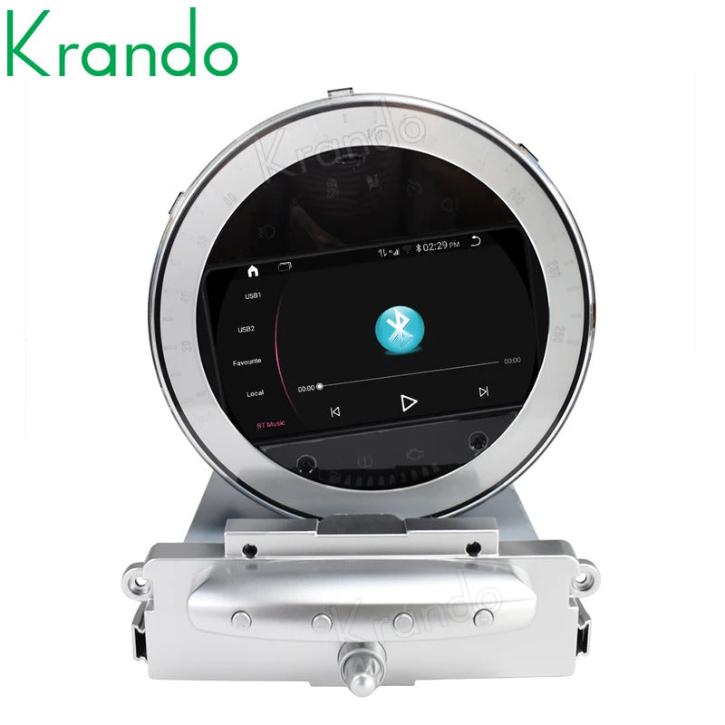 Krando 7'' GPS Auto Android Navigation For Mini Cooper R60 2006-2013 Video Player Stereo Carplay 5G