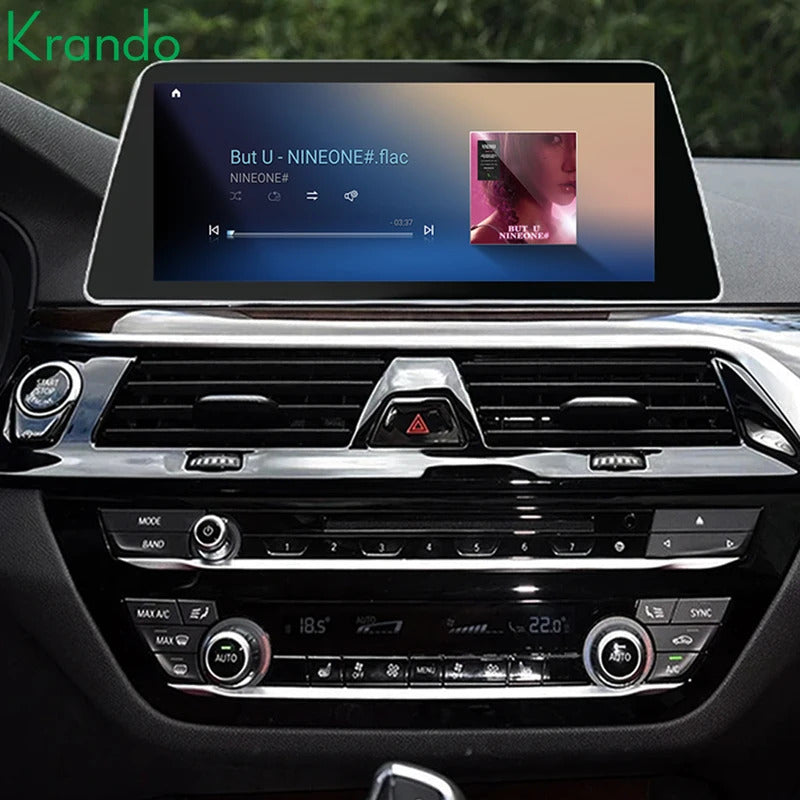 Krando 10.25/12.3 Inch Car Radio Navigation Play For BMW 5 Series G30 2018- Multimedia Player GPS Navigation Screen Head