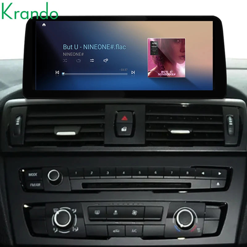 Krando 12.3'' Android Carplay Car Radio Car Multimedia for BMW 1/2 Series F20/F21/F22 F23 GPS Stereo Screen LHD