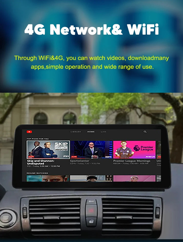 Krando 12.3 Inch Car Radio Carplay For BMW 1 seires E87/E81/E88 Stereo Multimedia Player GPS Navigation CarPlay HD Touch