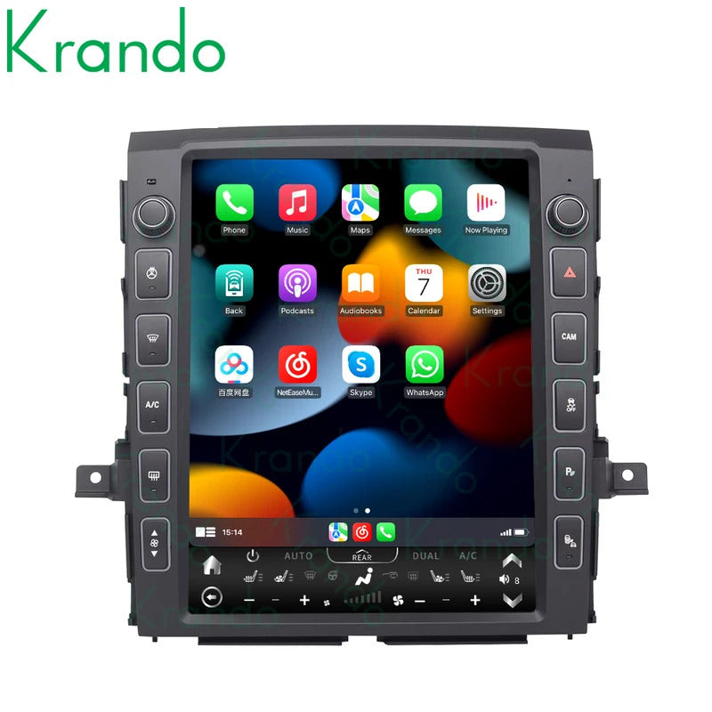 Krando 13''Telsa Auto Car Radio Android Carplay For Nissan Titan (XD) 2016-2019 Car Multimedia GPS 4G autoradio GPS Navigation