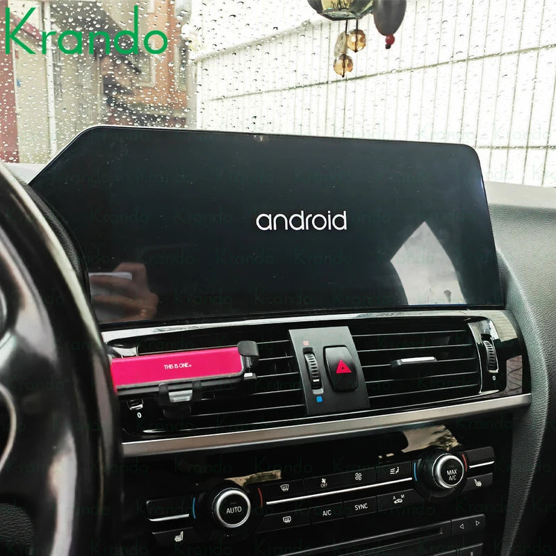 Krando 12.3 Inch Carplay Android For BMW X3 F25 X4 F26 2011-2016 Stereo Multimedia Player GPS Navigation CarPlay Screen Head