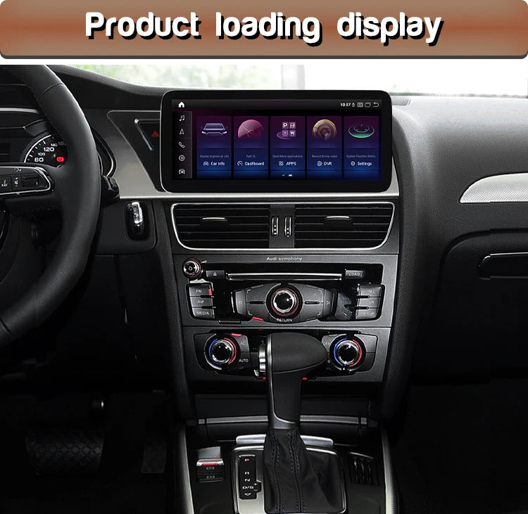 Krando 10.25 Inch Android Auto Radio Screen For AUDI A4/A4L/A5 2017-2020 CarPlay HD Touch Screen Head