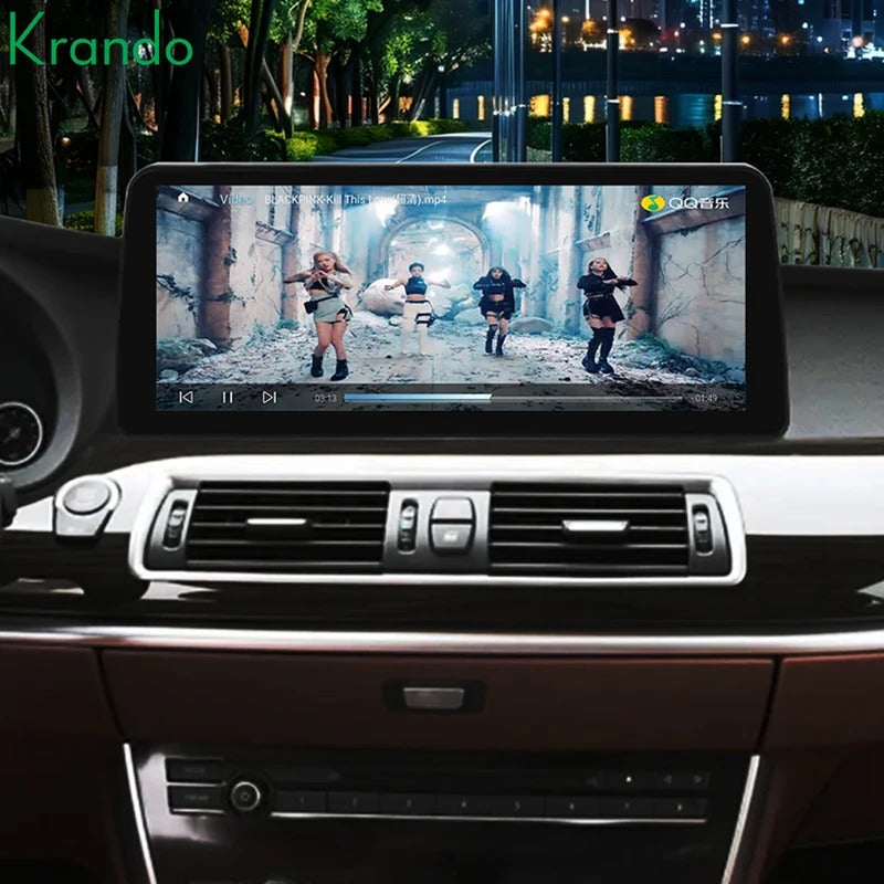 Krando 12.3'' Android Car Radio For BMW 5 Series F07 GT 2011-2018 Car Multimedia GPS 4G autoradio Player Stereo