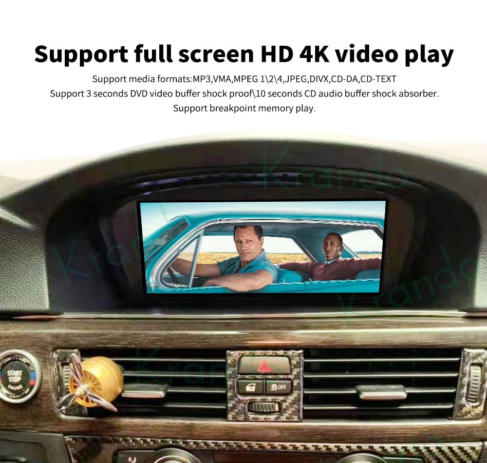Krando 14.9 Inch Car Radio Android For BMW 3 Series E90 2005-2012 Stereo Multimedia Player GPS Navigation CarPlay Screen Head