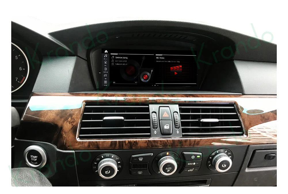 Krando 14.9 Inch Car Radio Android For BMW 3 Series E90 2005-2012 Stereo Multimedia Player GPS Navigation CarPlay Screen Head