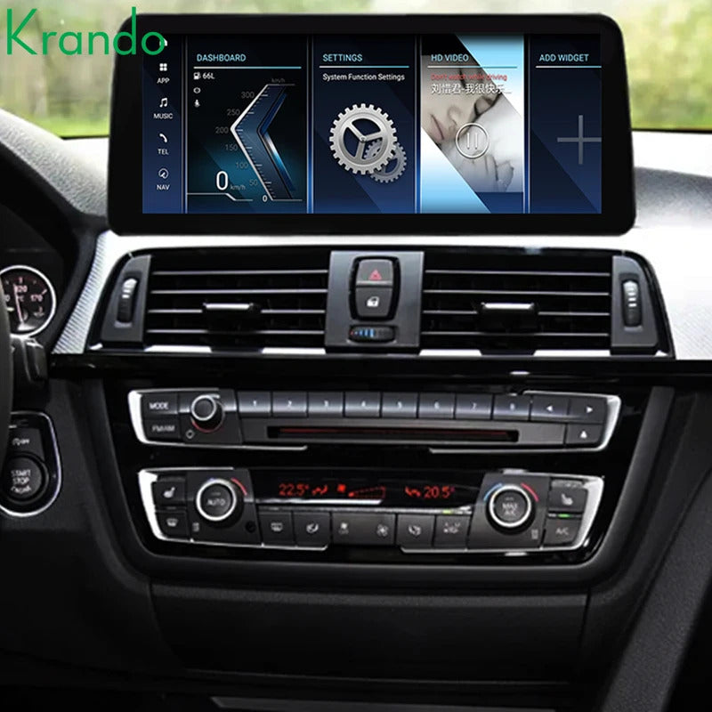 Krando 12.3'' Carplay Navigation Carplay HD Car Radio For BMW 2 Series F22/F45 MPV DVD Video Player Stereo Auto GPS Navigation