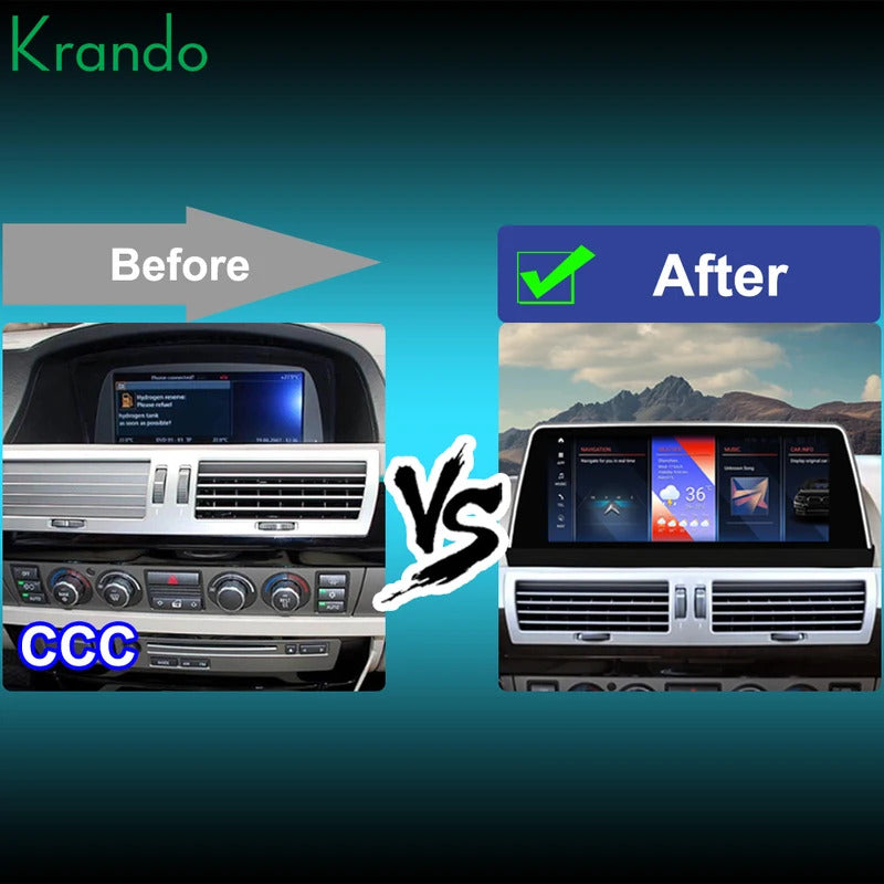 Krando 8.8'' GPS Android Auto NBT Car Radio For BMW 7 Series E65 / E66 2004-2009 Stereo Auto GPS Navigation