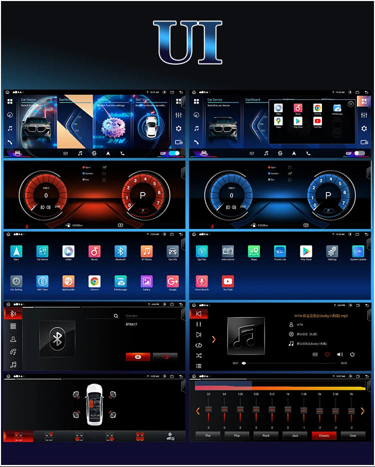 Krando 22 Inch Carplay Android NBT System For BMW 5 Series F07 GT 2011-2018 Stereo Multimedia Player GPS Navigation CarPlay