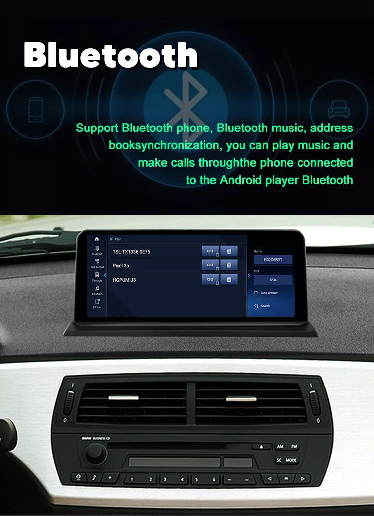 Krando 10.25 Inch Carplay Android Car Radio NBT For BMW Z4 E85 2004-2008 Multimedia Player GPS Navigation CarPlay HD Touch