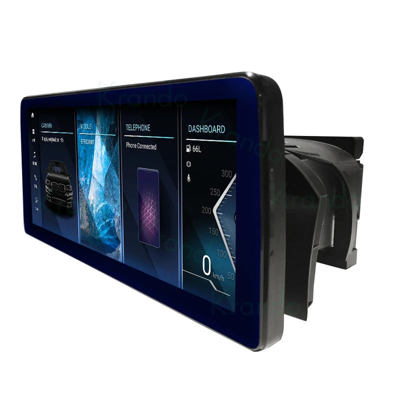 Krando 12.3'' Android Auto GPS Navigation Car Radio For BMW 5 Series E60 2005-2012 DVD Video Player Stereo Auto GPS Navigation