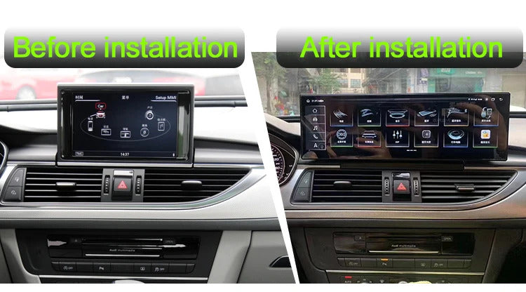 Krando 14.9 Inch Auto NBT System For AUDI A6/A6L/A7 2012 Stereo Multimedia Player GPS Navigation CarPlay HD Touch Screen Head