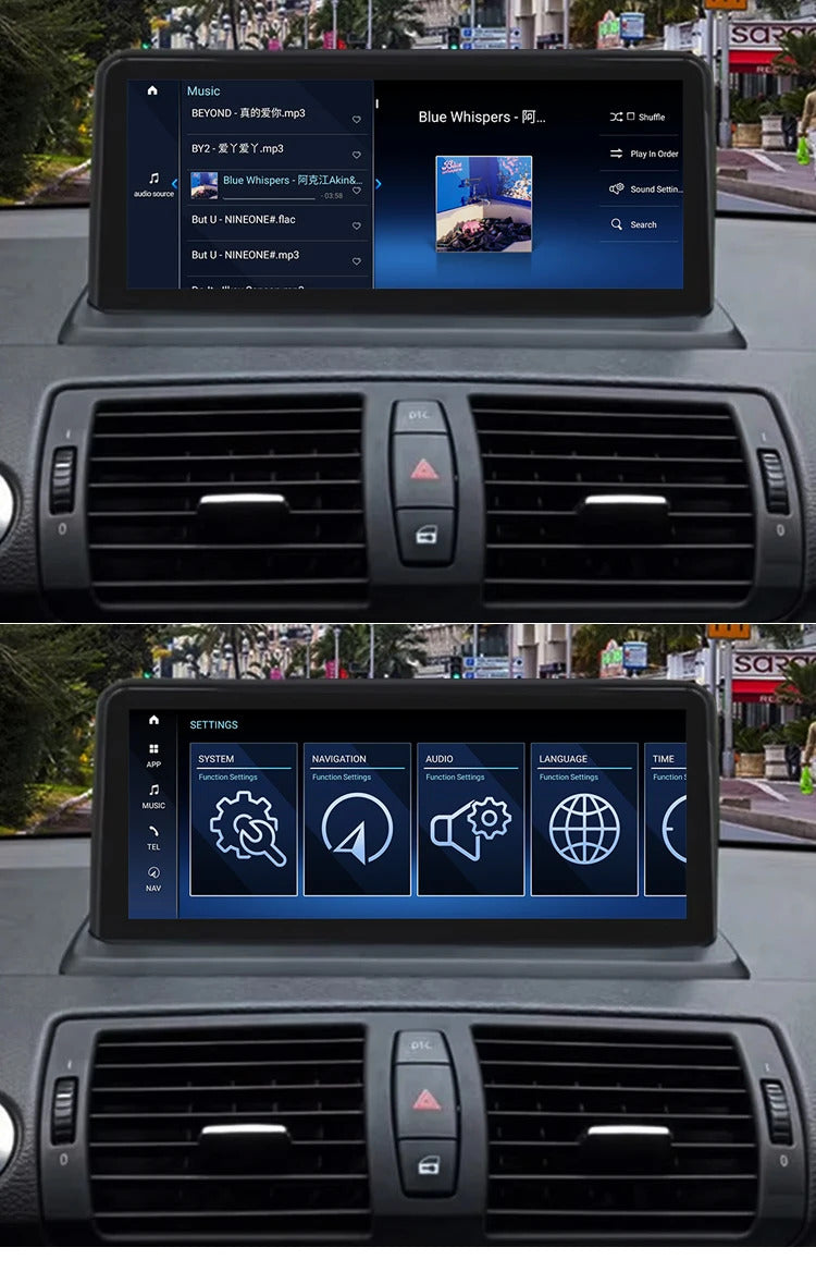 Krando 10.25 Inch Car Radio Android For BMW 1 seires E87/E81/E88/E87 Stereo Multimedia Player GPS Navigation CarPlay HD Touch