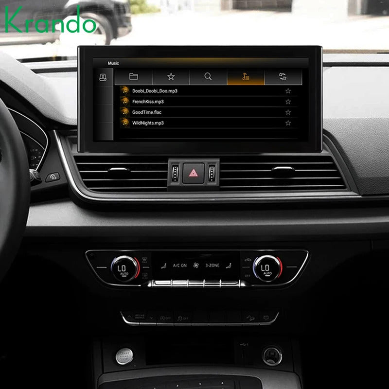 Krando 10.25'' Car Radio Auto NBT System For AUDI Q5/Q5L2018-2020 Wireless CarPlay Android display GPS Head Unit