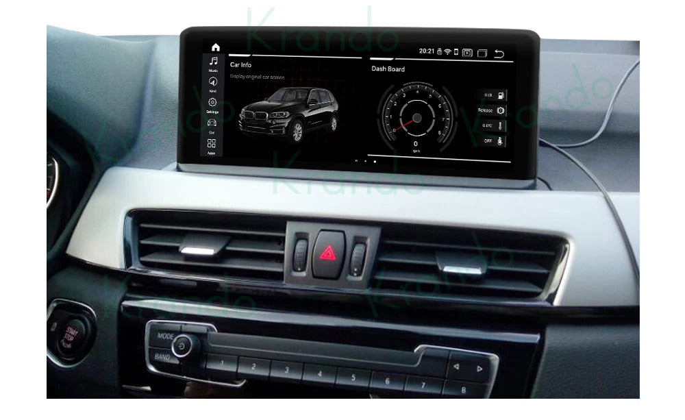 Krando 10.25'' Android Auto GPS NBT System For BMW X1 F48 2016-2018 Video Player Stereo Auto GPS Navigation