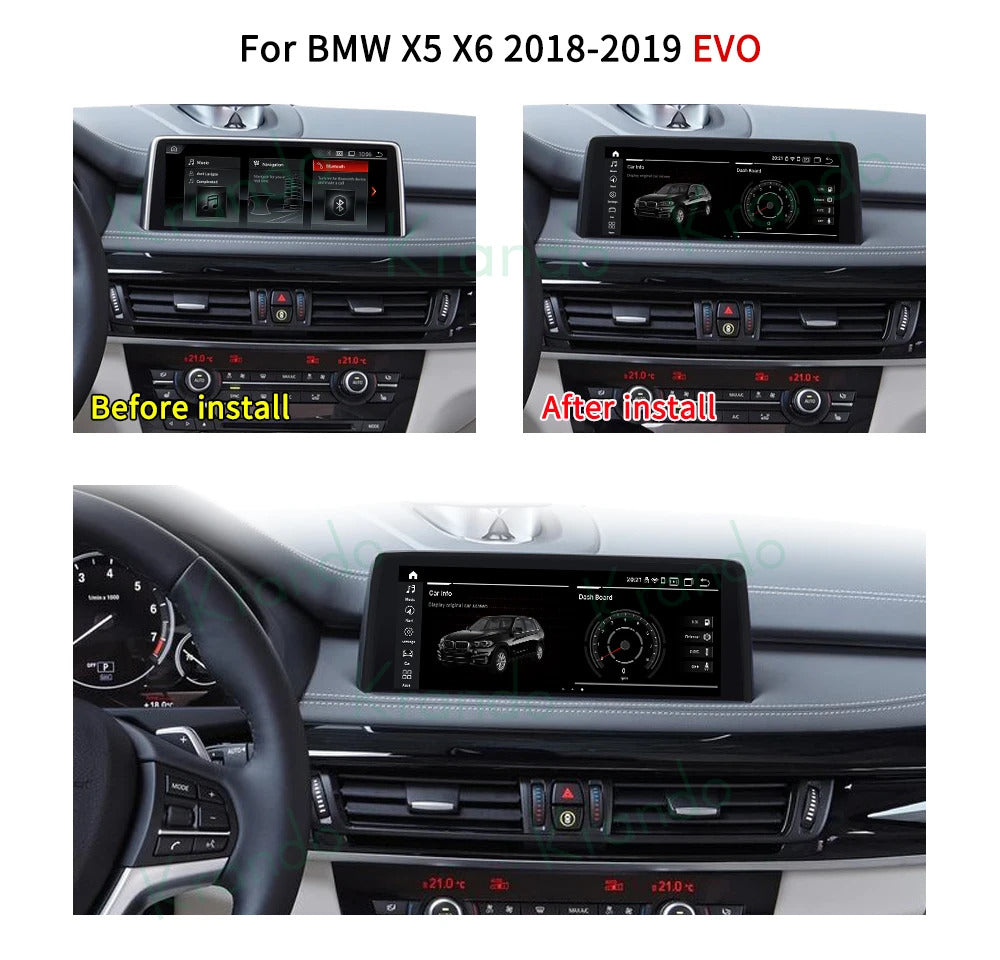 Krando 10.25'' Android Navigation Head Unit Wireless For BMW E53 X5 1998-2006 Player Stereo Carplay 5G