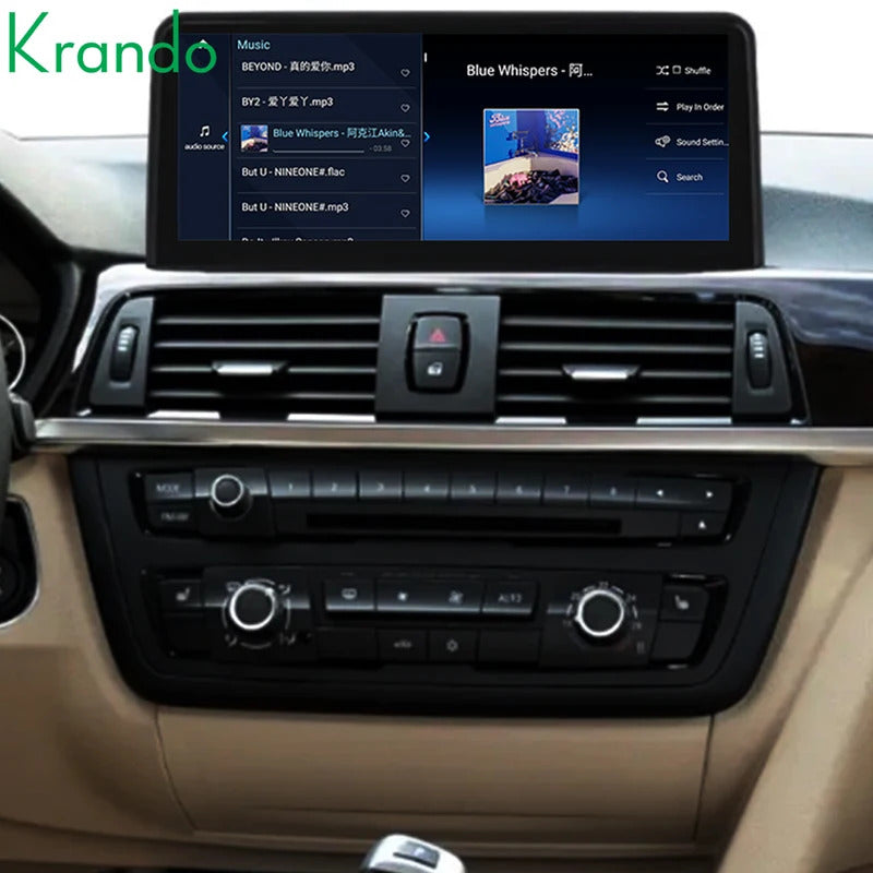 Krando 10.25 Inch Navigation NBT System For BMW 3/4 Series F30/F31/F32/F33/F34/F35/F36 Multimedia Player GPS Navigation CarPlay