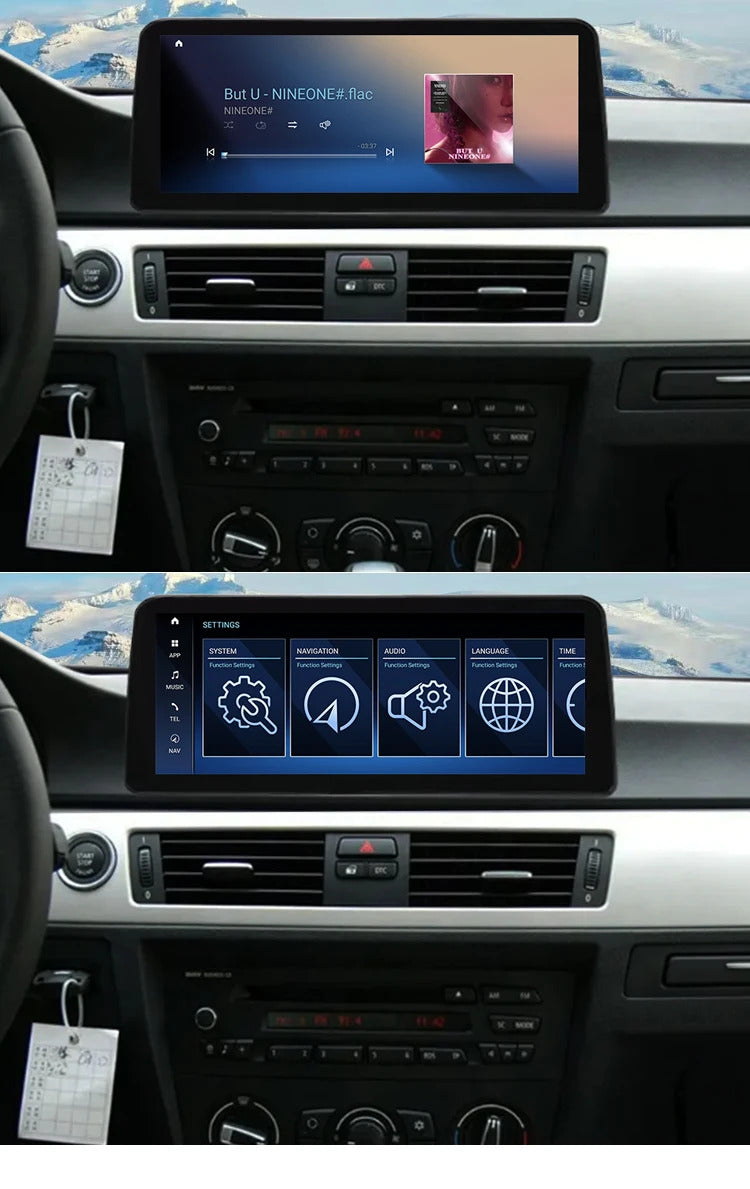 Krando 12.3'' Car Rad DVD Android For BMW 3 SeriesE90/E91/E92/E93/M3 2005-2012 Car Multimedia GPS 4G autoradio Player Stereo