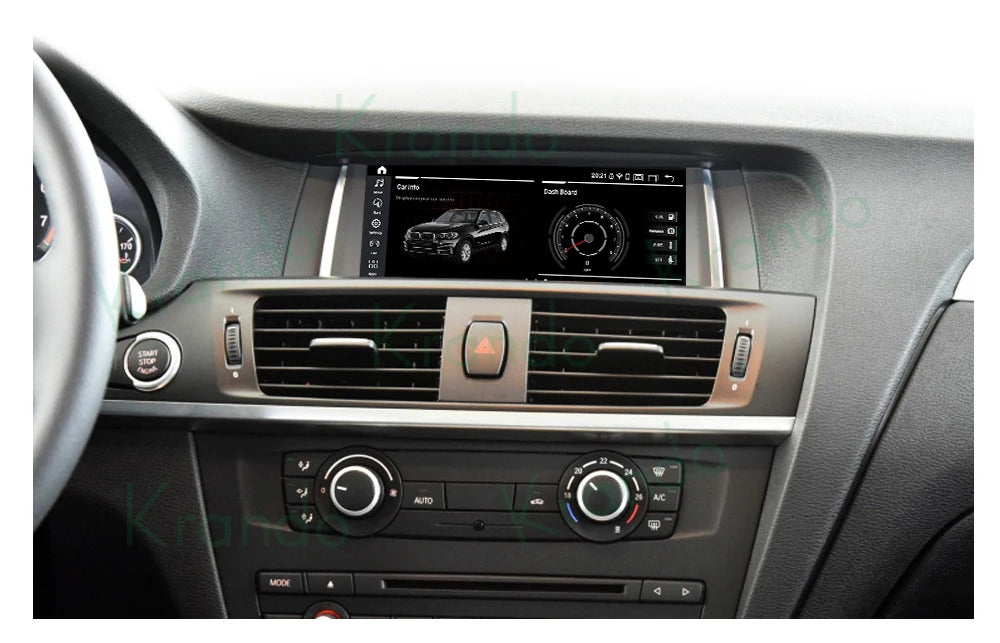Krando 10.25 Inch Android Auto NBT System For BMW X3 G01 2018- EVO system Multimedia Player GPS Navigation CarPlay HD Touch