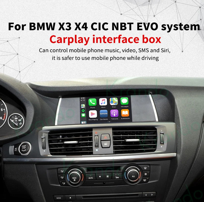 Krando 8.8'' Multimedia Video Android Auto GPS For BMW X3 F25 X4 F26 2011-2022 DVD Video Player Stereo Auto GPS Navigation